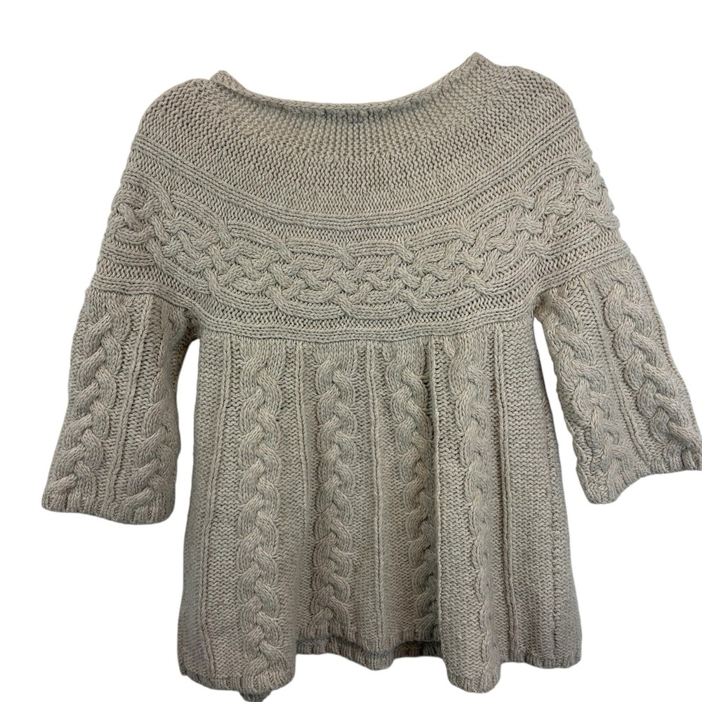 GAP Y2K‎ Size M Acrylic Wool Nylon Cottagecore Grandma Granola Boho - Picture 2 of 8